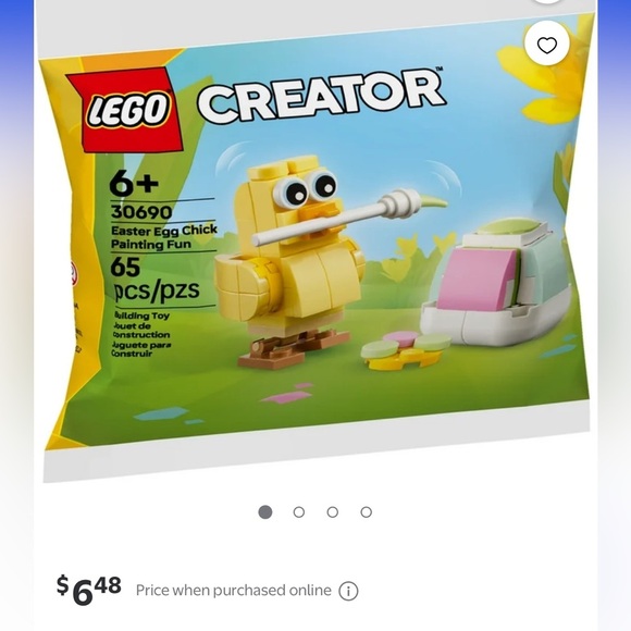 NWT Two sets of legos tropical tucan and easter chick painter fun ages 6+ - Picture 2 of 3